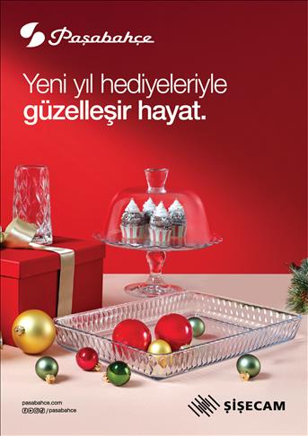 Paşabahçe yeni yıl dönemine özel hediye seçeneklerini bir araya getirdi
