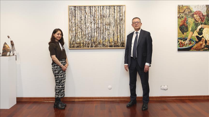 TSKB'nin 75. Yıl Güncel Sanat Yarışması'nda genç sanatçılar ödüllendirildi