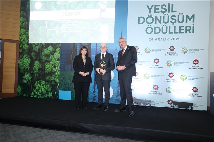 Durak Fındık'a İSO'dan yeşil dönüşüm ödülü