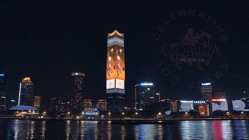 Godiva 100. yıl kutlamalarına Şanghay'da devam etti