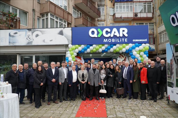 QCAR Mobilite Bursa'daki yeni şubesini hizmete açtı