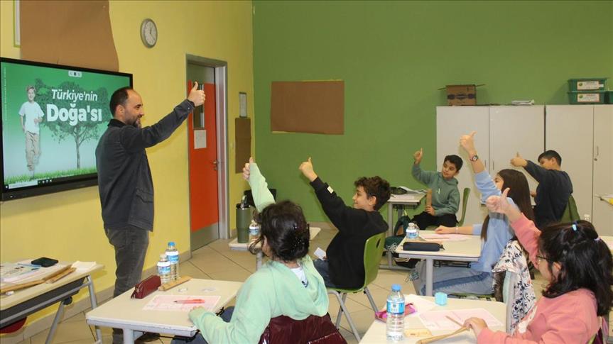 Doğa Koleji'nin bursluluk sınavı yapıldı