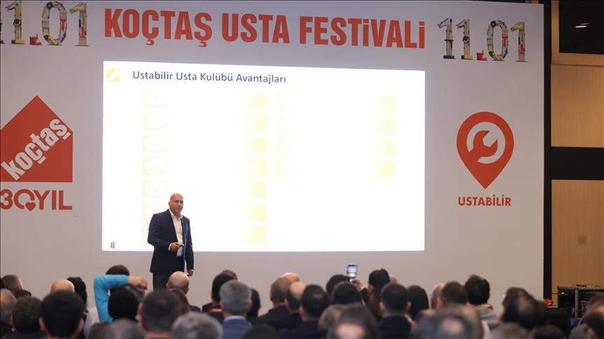 Koçtaş Usta Festivali'nde ustalar ödüllendirildi