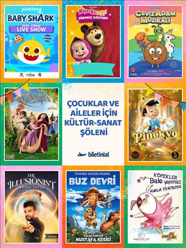Biletinial'dan sömestir tatili için çocuklara özel program