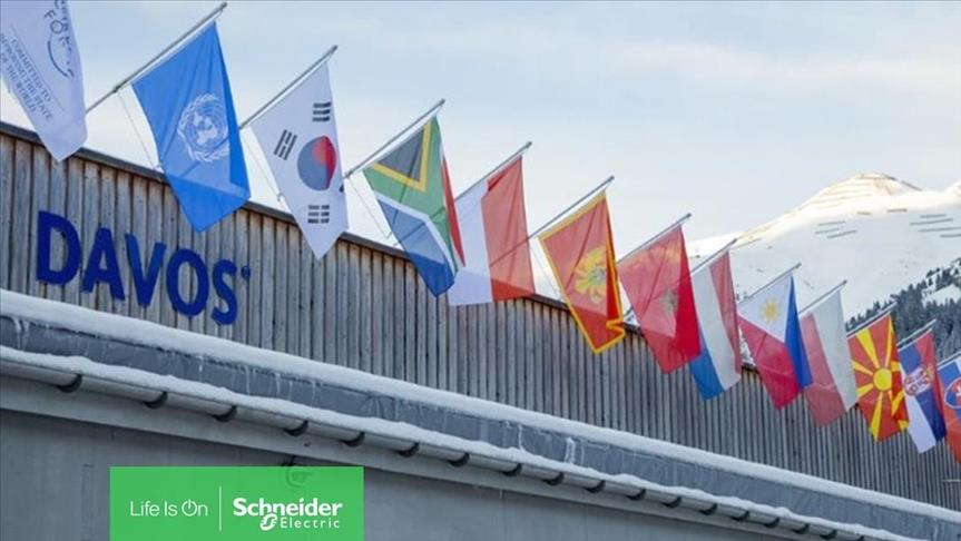 Schneider Electric Davos'ta yapay zeka ve enerji vizyonunu paylaştı