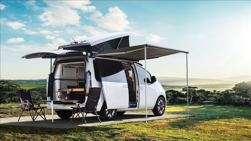 Hyundai STARIA Camper Concept modelini CMT Fuarı'nda sergiledi