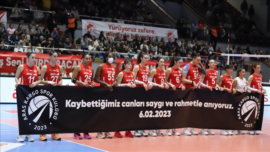 Aras Kargo Spor Kulübü AFAD çalışanlarını ağırladı