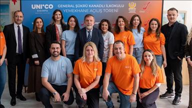 Unico Sigorta Hatay'da üçüncü okul yemekhanesi projesini tamamladı