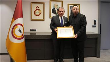 Horeca Depot Yönetim Kurulu Başkanı Tanrıkulu'na Galatasaray'dan teşekkür beratı