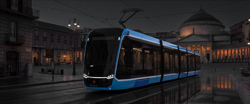 Bozankaya'nın Napoli tramvay projesindeki araç sayısı 50'ye ulaştı