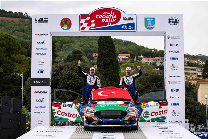 Castrol Ford Team Türkiye, Junior WRC Hırvatistan Rallisi'ni birincilikle tamamladı