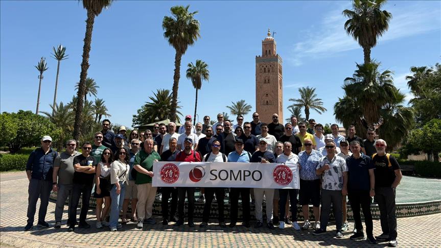 Sompo Sigorta Samuraylar Kulübü Marakeş'te buluştu