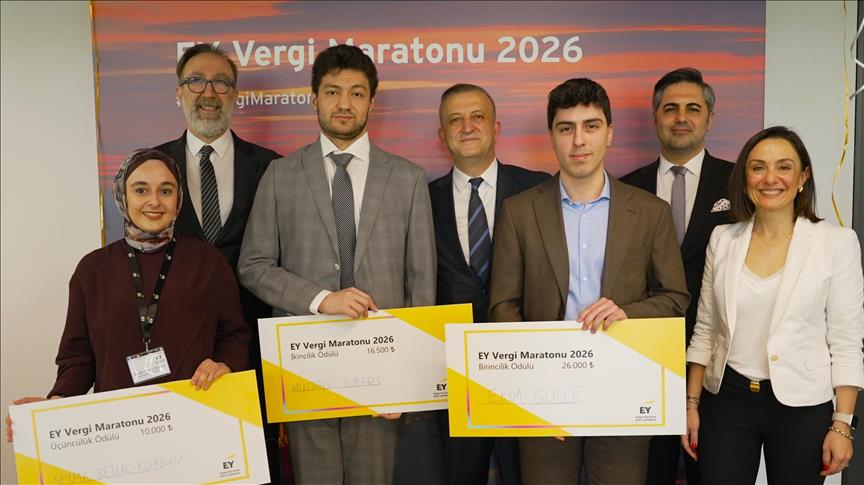 EY Türkiye Vergi Maratonu Yarışması'nın kazananları belli oldu