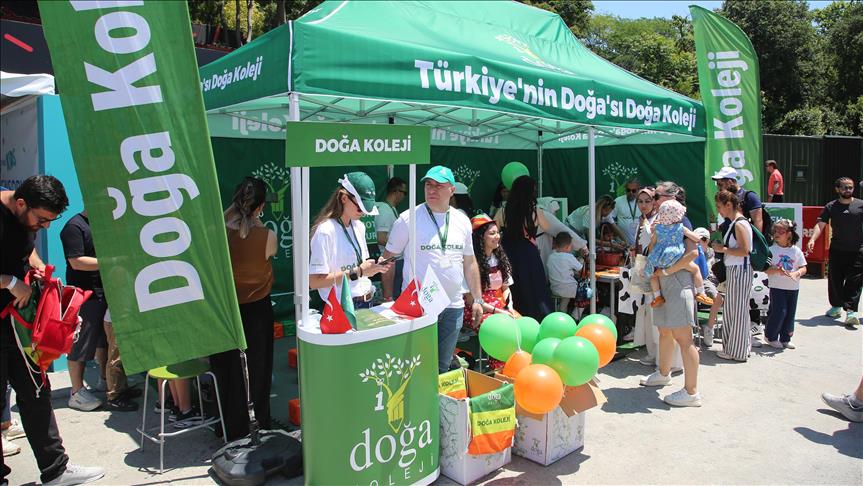 Doğa Koleji 7. Yaratıcı Çocuk Festivali gerçekleştirdi