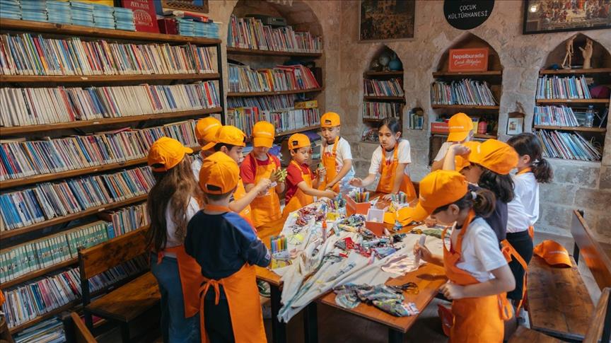 Hepsiburada'nın desteklediği "7. Mardin Bienali Çocuk Atölyeleri" tamamlandı