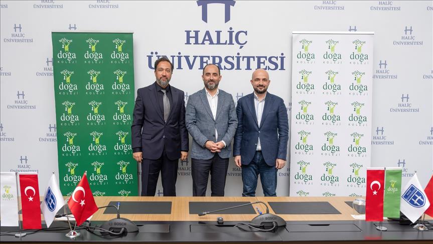 Haliç Üniversitesi ile Doğa Koleji arasında stratejik işbirliği protokolü imzalandı