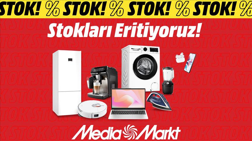 MediaMarkt Türkiye'den "Stokları Eritiyoruz" kampanyası