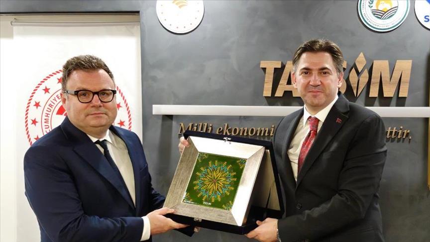 Arnavutluk Tarım ve Kırsal Kalkınma Bakanlığı heyetinden TARSİM'e ziyaret
