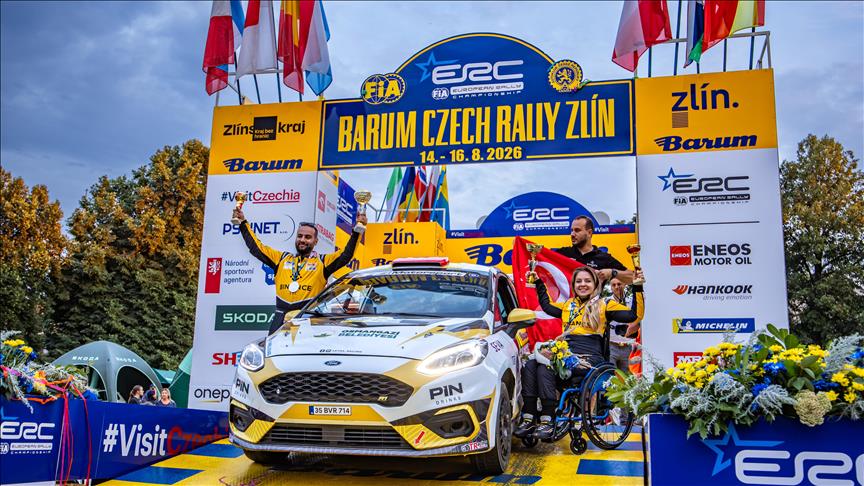 Team Binance TR Sporcusu Kübra Denizci Keskin, Barum'da Rally5 sınıfının birincisi oldu