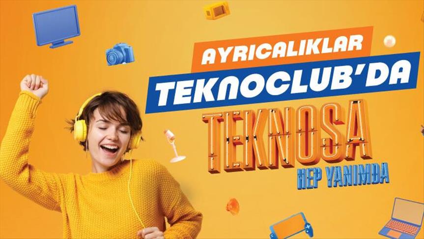 Teknosa'dan TeknoClub üyelerine özel kampanya