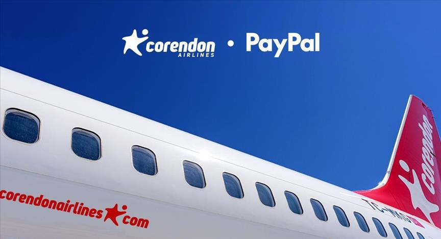  Corendon Airlines PayPal'ı ödeme seçeneklerine ekledi