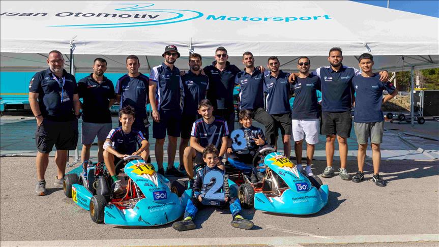 BOM Karting Takımı Uşak'ta iki kez podyuma çıktı