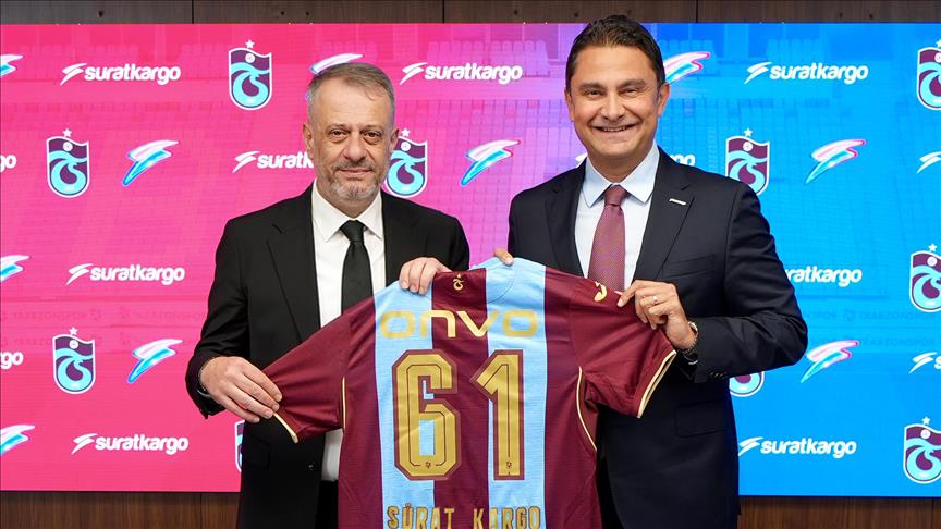 Trabzonspor Kulübü, Sürat Kargo ile sponsorluk anlaşmasını yeniledi