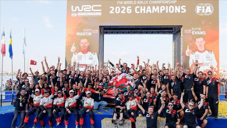 Toyota Gazoo Racing 2026 Dünya Ralli Şampiyonası'nda üç şampiyonluk kazandı