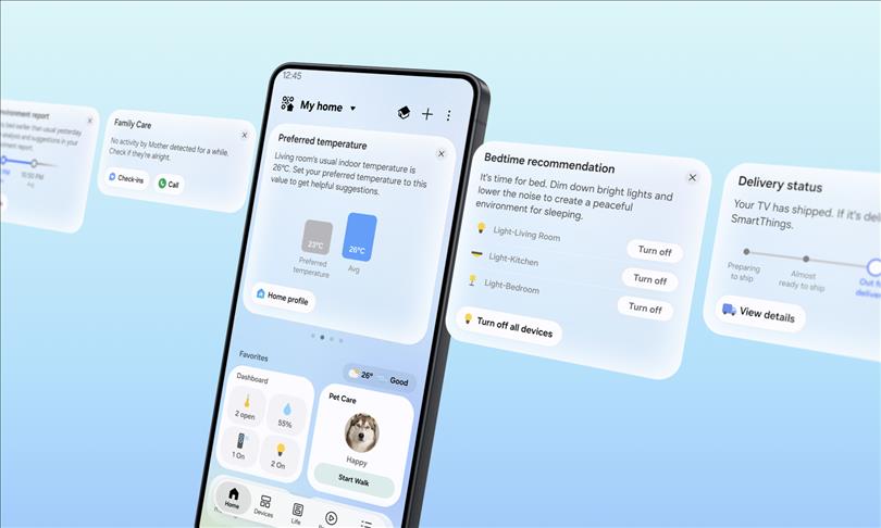 Samsung güncellenen "SmartThings Now"ı tanıttı