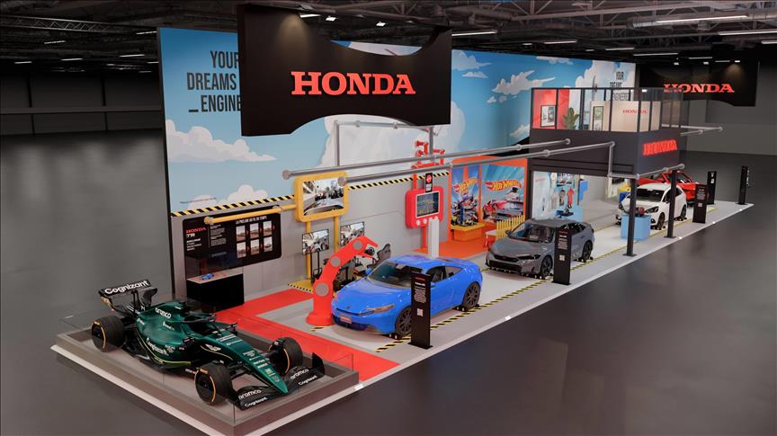Honda 2026 Paris Motor Show'da Dream Factory standını tanıtıyor