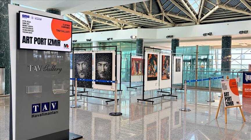 Adnan Menderes Havalimanı "Art Port İzmir" sergisine ev sahipliği yapıyor