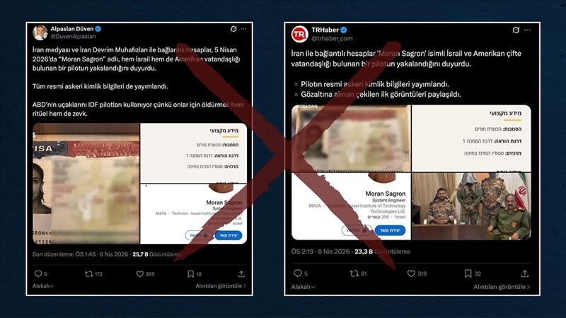 "Fotoğraflar, İran'ın yakaladığı ABD'li pilotun pasaportunu ve gözaltı anını gösteriyor" iddiası