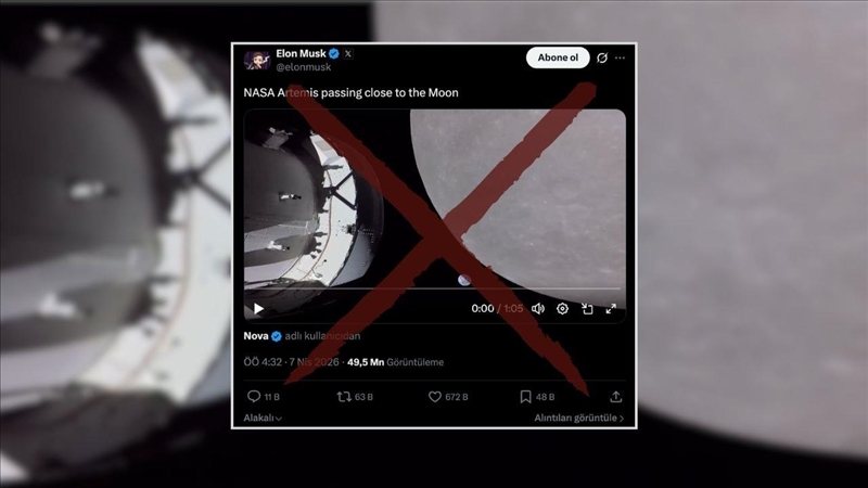 Elon Musk'ın paylaştığı Artemis II uzay misyonu videosu güncel mi?